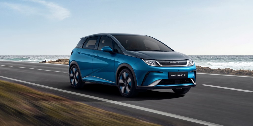 BYD Dolphin electric hatchback